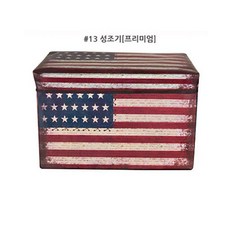 올댓세일 다용도 수납함 수납의자, 성조기(프리미엄), 1개