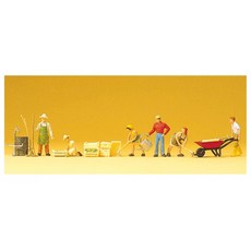 프레이저 1대87 농장의 인부들(도색 6명) -사람 미니어쳐