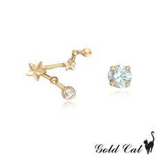 14k아쿠아마린귀걸이