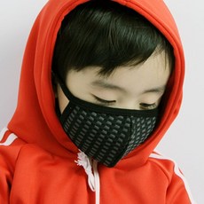 [블랙마스크][국내생산] 유아 입체 필터 일체마스크 13종