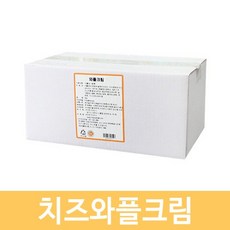 꾸플 치즈 와플크림(3kg), 1개, 3kg