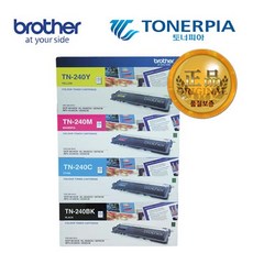 브라더 정품토너 드럼 TN-240 DR-240 정품토너, 05_토너 4색세트, 1개