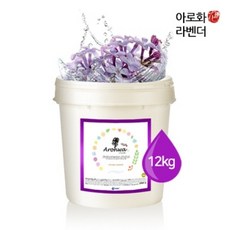 아로화(Arowha) 라벤더 아로마 입욕제 (족욕제) 12kg 대용량 업소용 입욕 / 족욕 가루, 1통