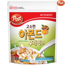 동서식품 DH009)포스트 아몬드후레이크 1kg, 1봉