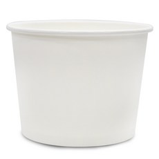 (무지) 1000cc 종이용기 1줄(25개) 감자 떡볶이 팥빙수 닭강정 어묵 국 컵밥 종이그릇 일회용 용기 밥 그릇 휴대용 포장 일회용품, 1개, 25개