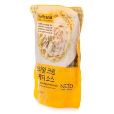 (노브랜드) 홈스타일 크림 스파게티 소스 400g, 2개