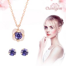 7월탄생석루비천연석반지귀걸이목걸이