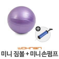 WOHNEN 다이어트짐볼, 미니짐볼(퍼플)30cm(손펌프O)