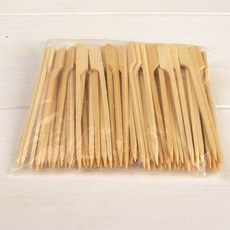 달곰베이킹 꼬치 스푼 포크 나이프 픽, 03-꼬치-날개형-소(10cm/100개), 1개, 100개