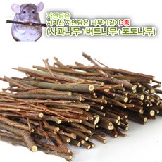 에밀리펫 지리산 나무 이갈이 3종 200g, 1개