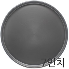 [경질 낮은 피자팬 7인치]/도우/치즈/토핑/불고기/햄/콤비네이션/콜라/피클/, 1개