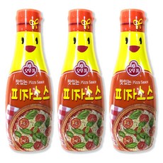 오뚜기 피자 소스, 175g, 3개