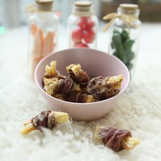 코코밥 원기회복 황태오리말이 120g 대용량 수제간식 수량 황태 오리고기 1팩