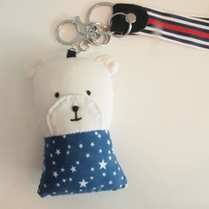 날아라미쎄스깡 바느질 DIY 키링 인형 만들기 미니돌키링_양, 남여공용, 1개