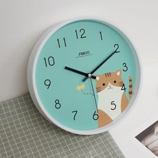 프렌즈무소음벽시계(고양이), 고양이
