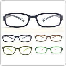 뿔테안경+코받침