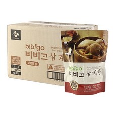  비비고 삼계탕, 800g, 10개 