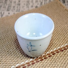 단고재 난초 고백자 막걸리잔 (150ml) / 동동주잔 소주잔, 상세정보 직접입력, 1개