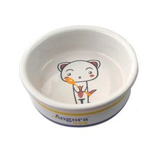 인터쥬 페럿 도자기 사료그릇, 1개