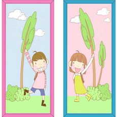 욕실그림시트지