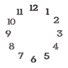 시계스텐실도안