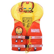 아이언맨 부력보조복 구명조끼 35kg, 레드
