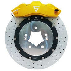 스톨츠 FEX 6P 브레이크 킷, 350mm, 오리지널 실버