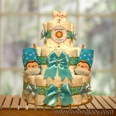 3단기저귀케이크남아