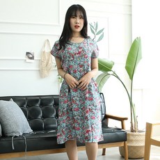 마켓콩 자연주의여성 인견 3부원피스