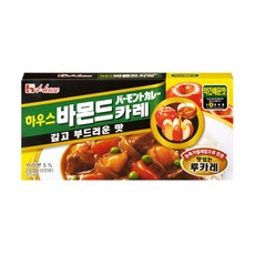 하우스 바몬드 카레 약간매운맛, 230g, 1개