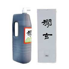 민산필방 간현먹물 연습용-1800ml