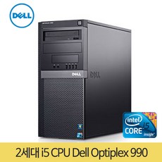 델 Optiplex99 타워PC, optiplex990, i5-2400/RAM4G/HDD500G/GT1G/WIN10