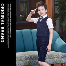 반값할인! 유니엔젤 에릭4종(조끼 바지 셔츠 사은품) 남아정장