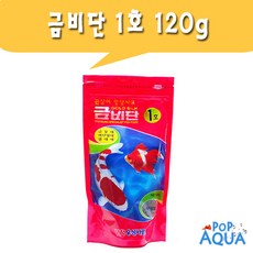 우성사료 금비단1호 금붕어먹이, 1개, 120g