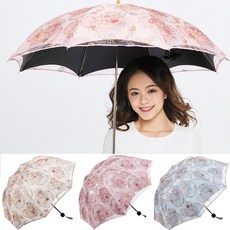 3단자동자수레이스암막양산