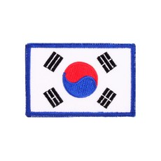 내사랑꾸나 군인가방 패치 태극기 찍찍이