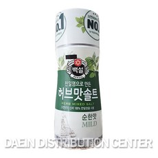 백설 허브맛 솔트 순한맛 50g 3개