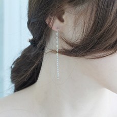 실버귀걸이드롭