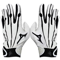 MIZUNO [330286] 빈티지 프로 배팅장갑 (백색), 330286 8585 화이트