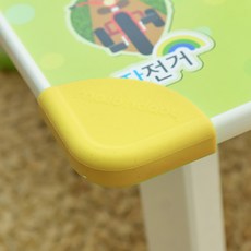 해피그로우 유아 공부상 실리콘 모서리커버, 노랑