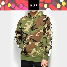 [해외]미국정품 허프 HUF OG Logo Black Tie Dye Hoodie 남자 후드티