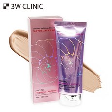 3W클리닉 실키포어 컨트롤 스네일 비비크림, 1개, 70ml