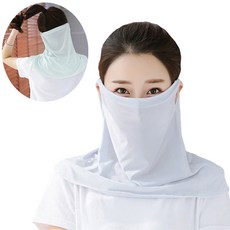 뉴웨이브 쿨마스크 인증 자외선차단마스크, 연그레이