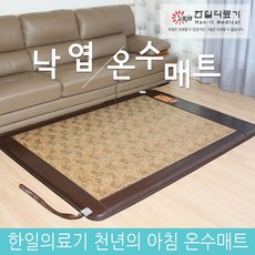 한일의료기 온열매트 스마트 온수매트, 낙엽 더블(140 x 195cm)