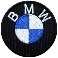 와펜 D727 - BMW 원형 마크 패치 와펜