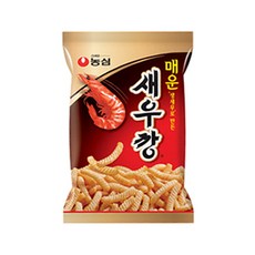농심 매운새우깡, 90g, 5개