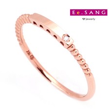 14k삼색레이어드반지