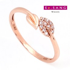 14k삼색레이어드반지