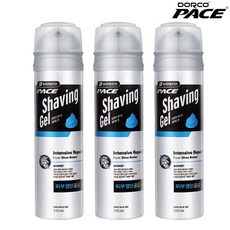 도루코 페이스 인텐시브 리페어 쉐이빙젤, 3개, 210ml