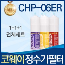 코웨이 CHP-06ER 고품질 정수기 필터 호환 전체세트, 선택2_1년관리세트(2+1+1=4개)